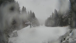 Výstupní stanice lanové dráhy