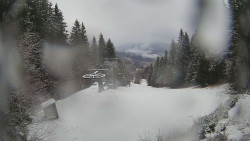 Výstupní stanice lanové dráhy