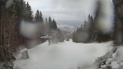 Výstupní stanice lanové dráhy