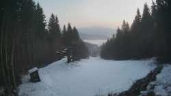 Výstupní stanice lanové dráhy