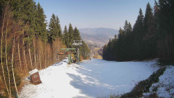 Výstupní stanice lanové dráhy