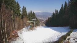 Výstupní stanice lanové dráhy