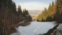 Výstupní stanice lanové dráhy