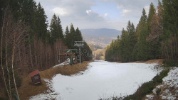 Výstupní stanice lanové dráhy