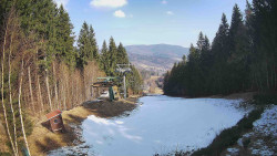 Výstupní stanice lanové dráhy