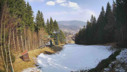 Výstupní stanice lanové dráhy