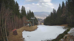 Výstupní stanice lanové dráhy