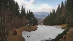 Výstupní stanice lanové dráhy