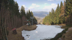 Výstupní stanice lanové dráhy