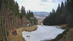 Výstupní stanice lanové dráhy