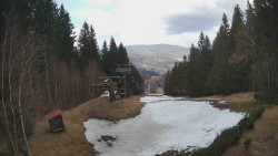 Výstupní stanice lanové dráhy