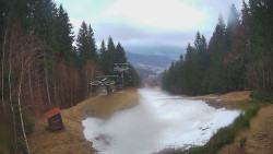 Výstupní stanice lanové dráhy