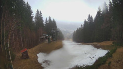 Výstupní stanice lanové dráhy