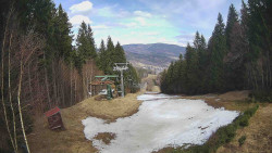 Výstupní stanice lanové dráhy