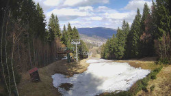 Výstupní stanice lanové dráhy