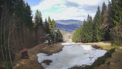 Výstupní stanice lanové dráhy