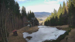 Výstupní stanice lanové dráhy