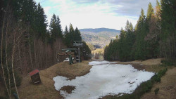 Výstupní stanice lanové dráhy