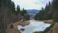 Výstupní stanice lanové dráhy