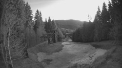 Výstupní stanice lanové dráhy