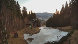 Výstupní stanice lanové dráhy