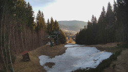 Výstupní stanice lanové dráhy