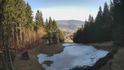 Výstupní stanice lanové dráhy