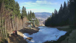 Výstupní stanice lanové dráhy