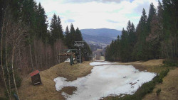 Výstupní stanice lanové dráhy