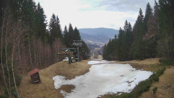 Výstupní stanice lanové dráhy