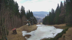 Výstupní stanice lanové dráhy