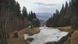 Výstupní stanice lanové dráhy