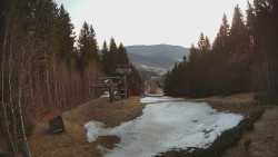 Výstupní stanice lanové dráhy