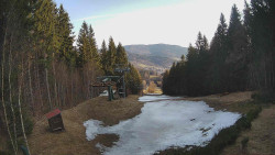 Výstupní stanice lanové dráhy