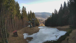 Výstupní stanice lanové dráhy