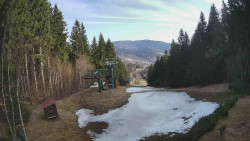 Výstupní stanice lanové dráhy