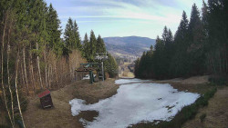 Výstupní stanice lanové dráhy