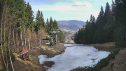 Výstupní stanice lanové dráhy