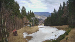 Výstupní stanice lanové dráhy