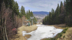 Výstupní stanice lanové dráhy