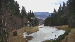 Výstupní stanice lanové dráhy