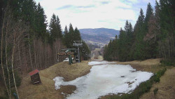 Výstupní stanice lanové dráhy