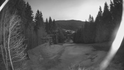 Výstupní stanice lanové dráhy