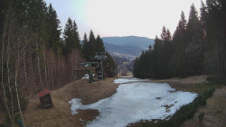 Výstupní stanice lanové dráhy