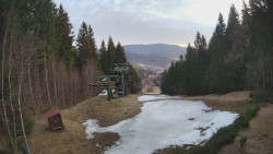 Výstupní stanice lanové dráhy