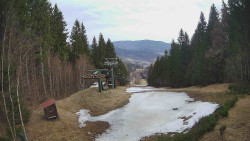 Výstupní stanice lanové dráhy