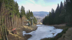 Výstupní stanice lanové dráhy