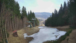 Výstupní stanice lanové dráhy