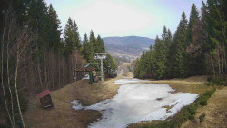 Výstupní stanice lanové dráhy