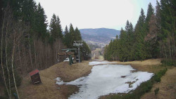 Výstupní stanice lanové dráhy